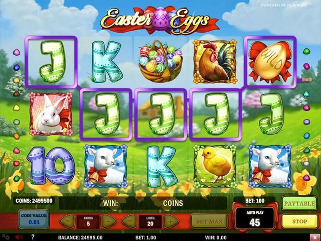 Spelautomater Easter Eggs PlaynGo SS - wyrmspel.com