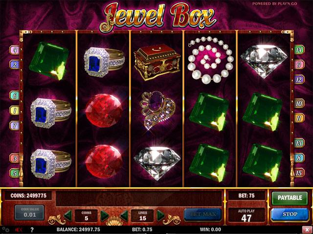 Spelautomater Jewel Box PlaynGo SS - wyrmspel.com