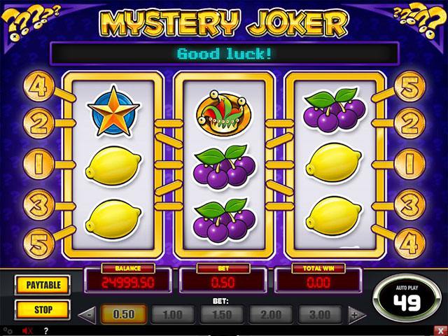 Spelautomater Mystery Joker PlaynGo SS - wyrmspel.com