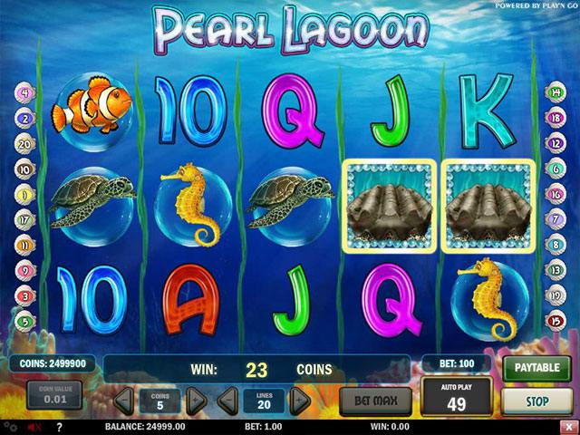 Spelautomater Pearl Lagoon PlaynGo SS - wyrmspel.com