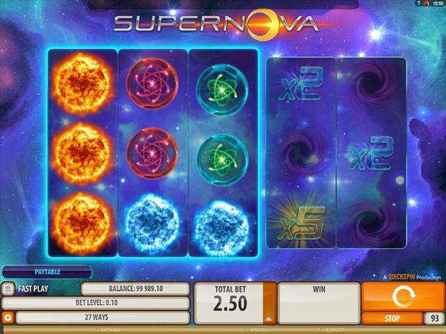 Spelautomater Supernova Microgaming SS - wyrmspel.com