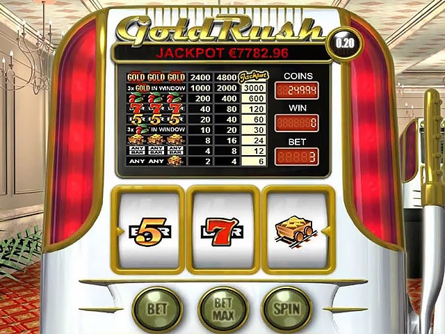 Spelautomater Gold Rush, NetEnt SS - Wyrmspel.com
