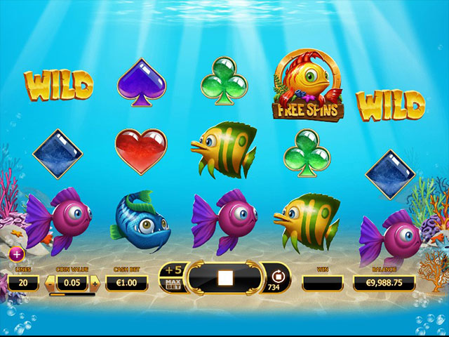 Spelautomater Golden Fish Tank, Yggdrasil Gaming SS - Wyrmspel.com