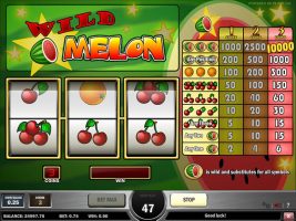 Spelautomater Wild Melon, Play'n GO SS - Wyrmspel.com